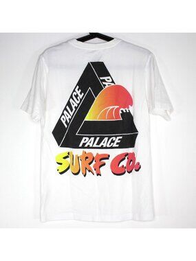 Palace Skateboards x Surf Co. Mens Medium Big Logo Spell Out T-Shirt C1263
